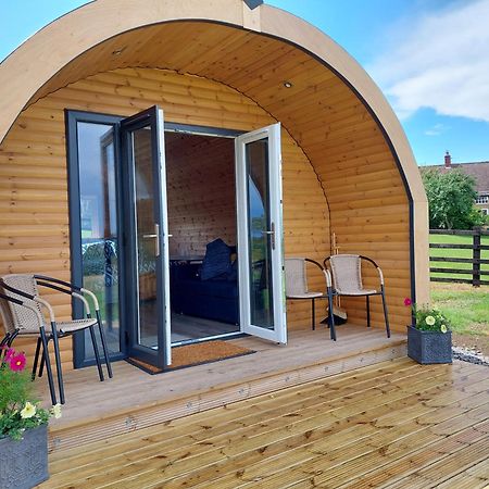 High Whashton Springs Glamping Pod, Richmond Yorksアパートメント エクステリア 写真