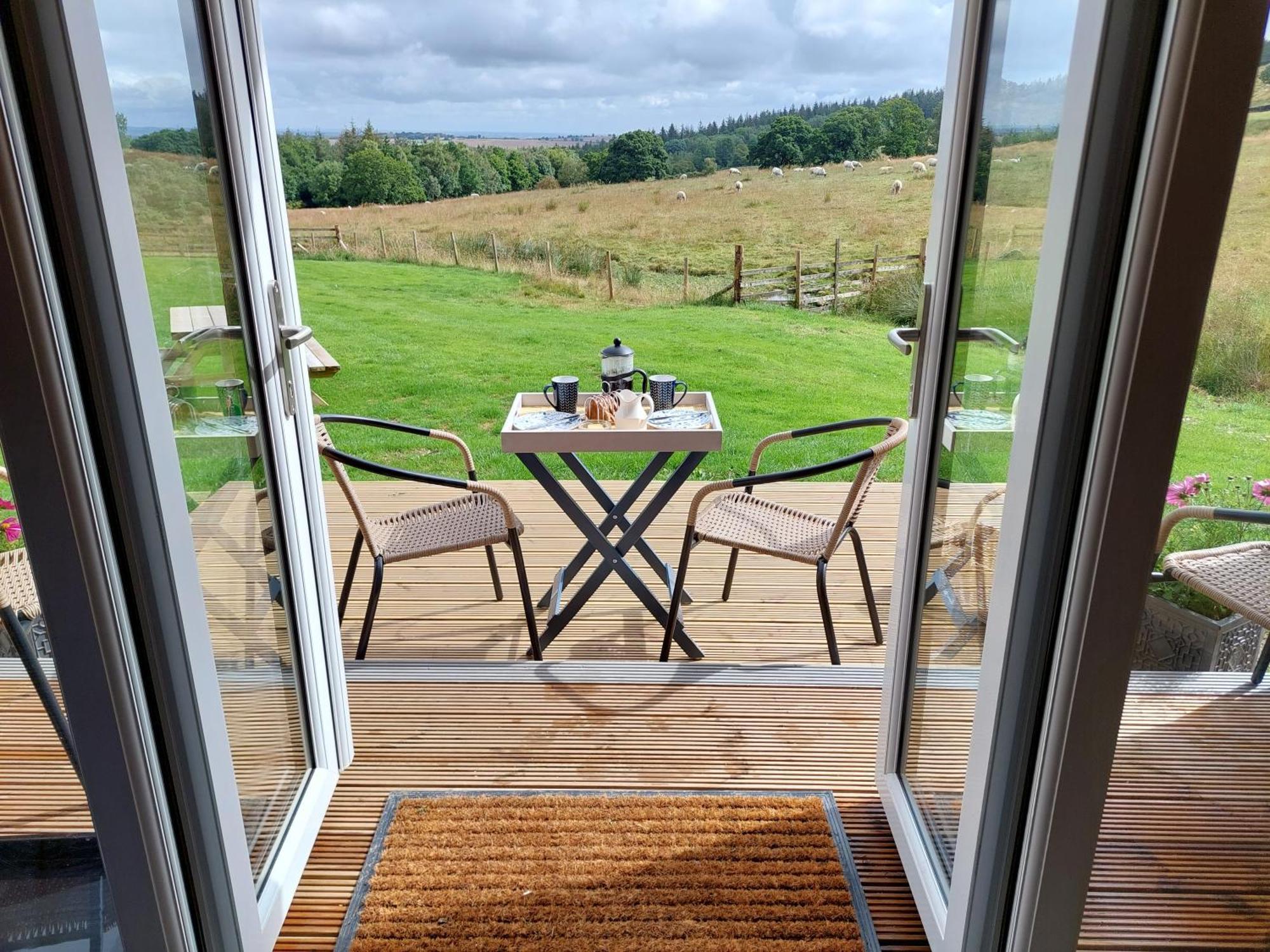 High Whashton Springs Glamping Pod, Richmond Yorksアパートメント エクステリア 写真