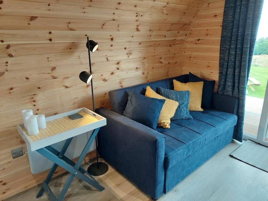 High Whashton Springs Glamping Pod, Richmond Yorksアパートメント エクステリア 写真